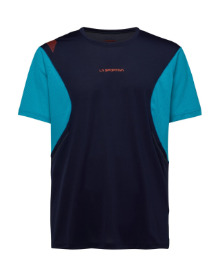 Pánske tričko LA SPORTIVA Resolute T-Shirt M Deep Sea/Tropic Blue
